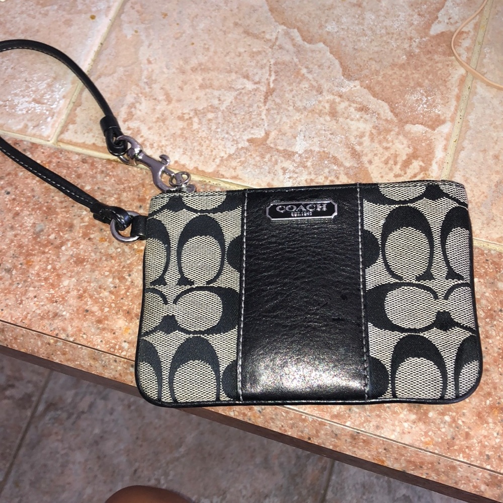 Coach wristlet